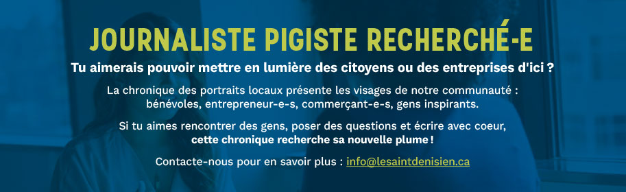 Le Saint-Denisien recherche un.e journaliste pigiste!